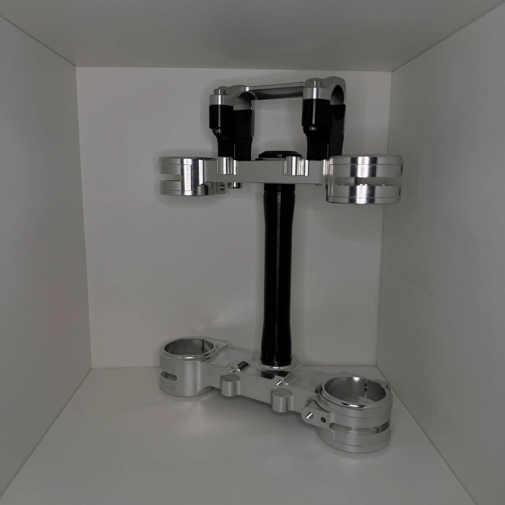 Chrome Ultra Bee Triple Clamp