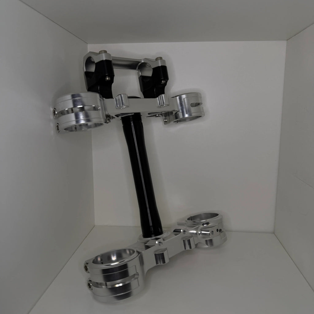 Chrome Ultra Bee Triple Clamp