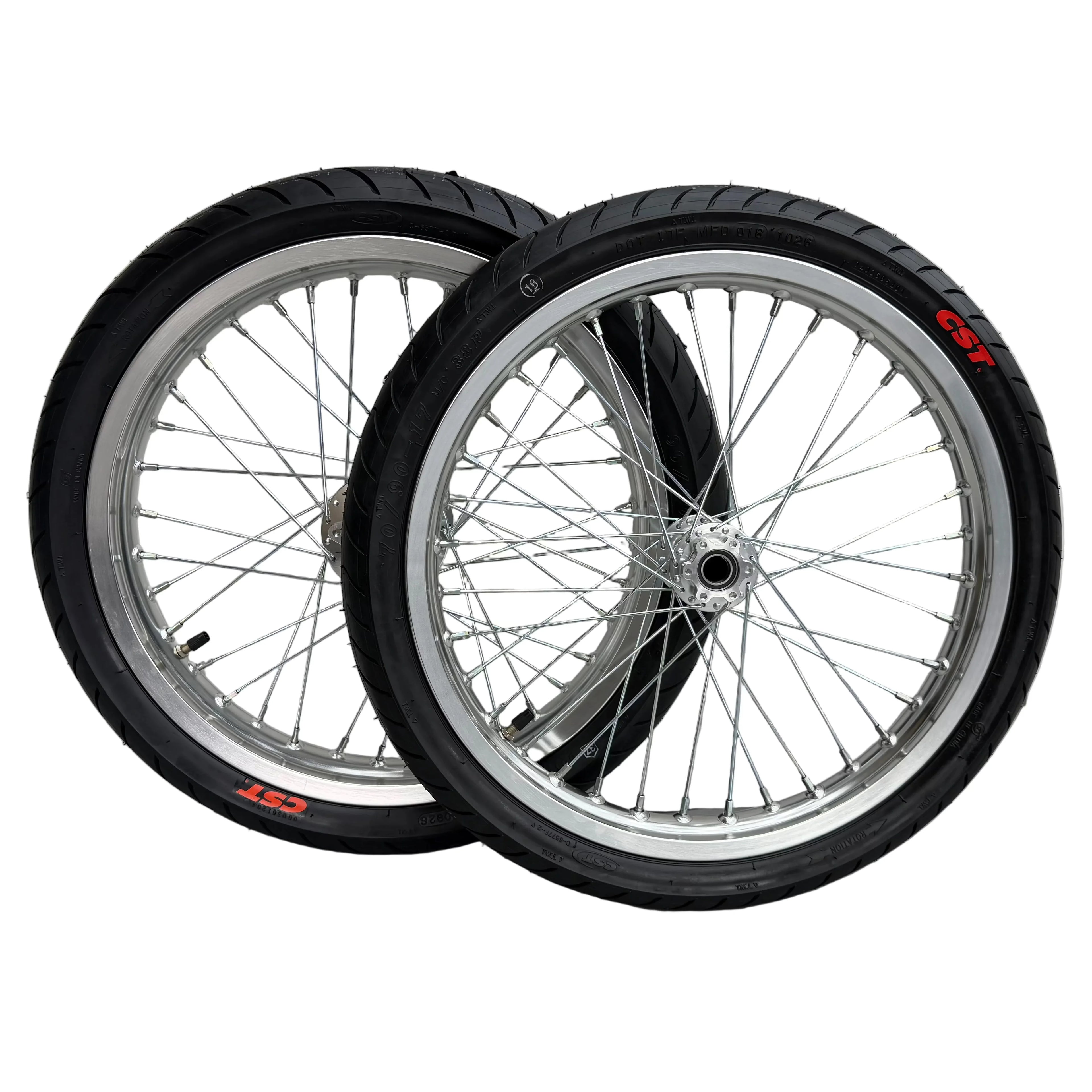 Chrome 17” Supermotos (fits surron and talaria) (doesnt fit mx5)